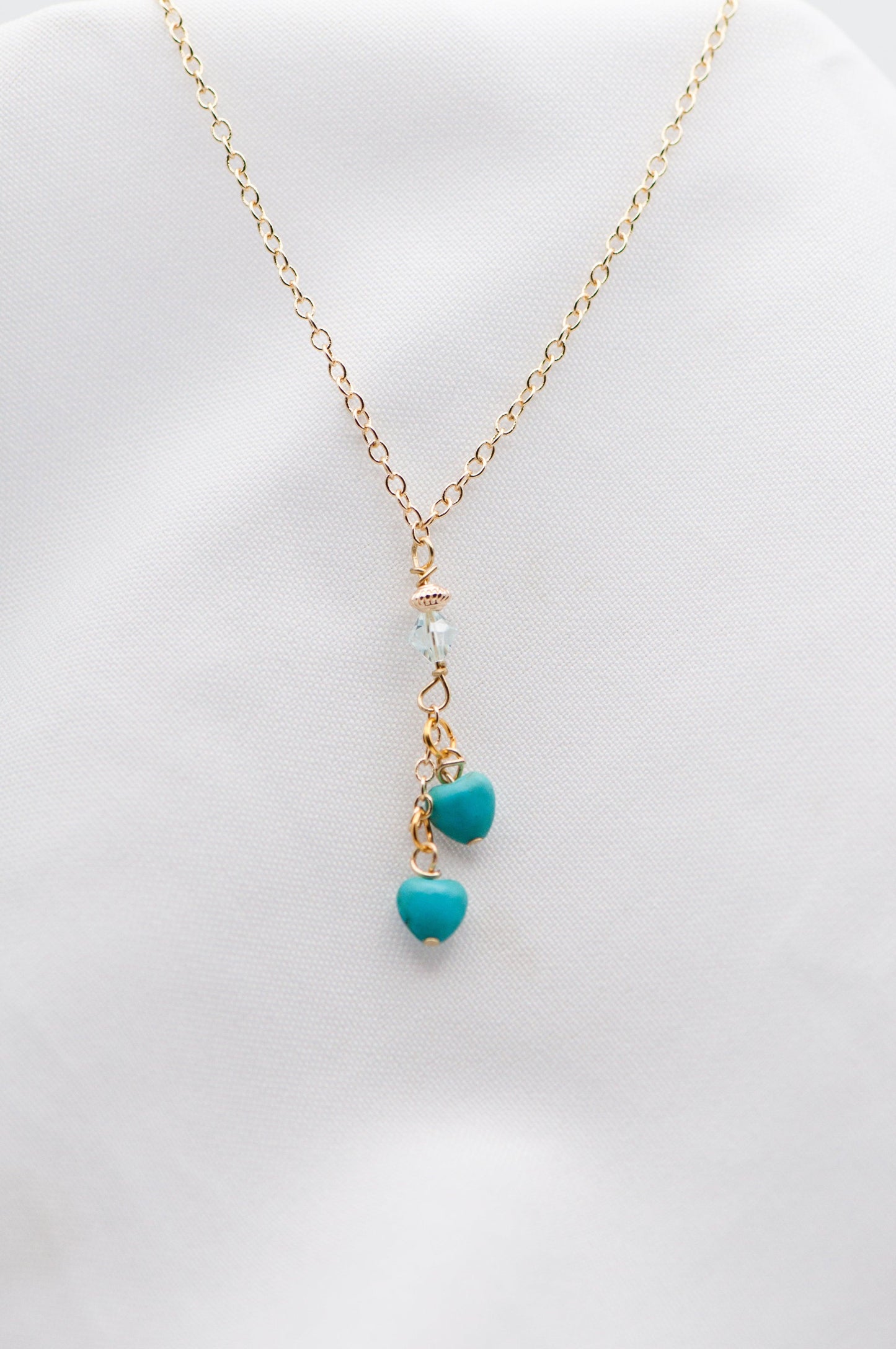 Magnesite Heart Necklace