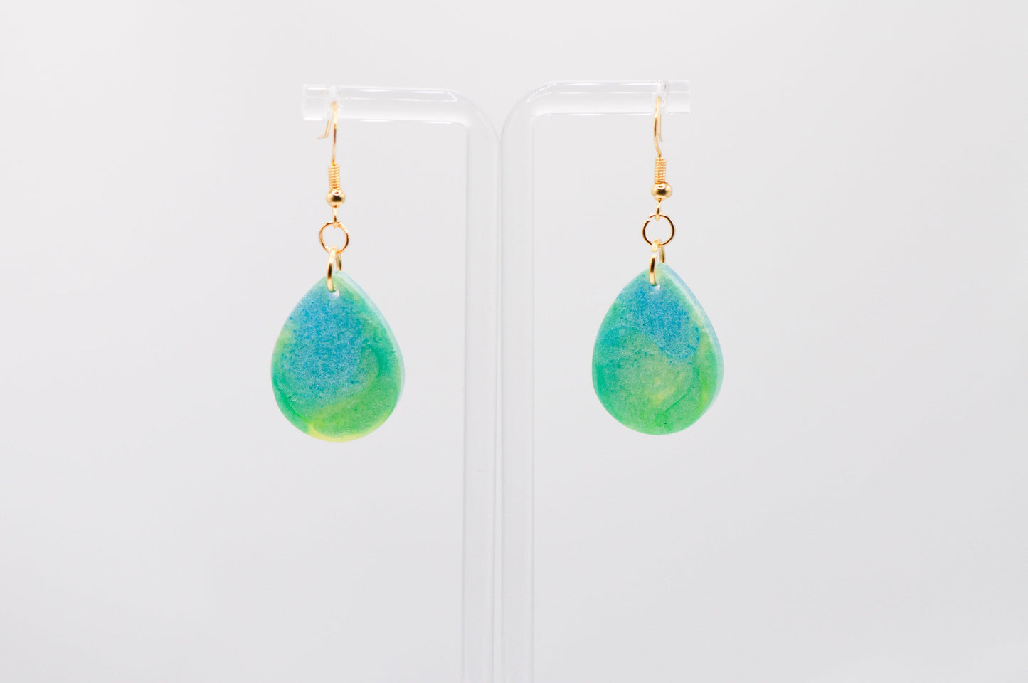 Lagoon Blue Earrings (Teardrop)