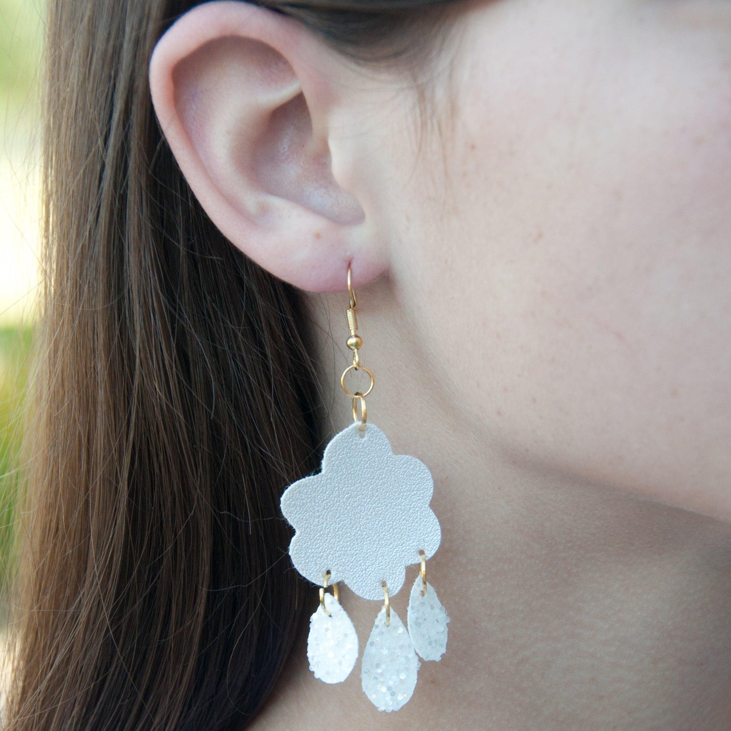 Soft Gold Rain Earrings