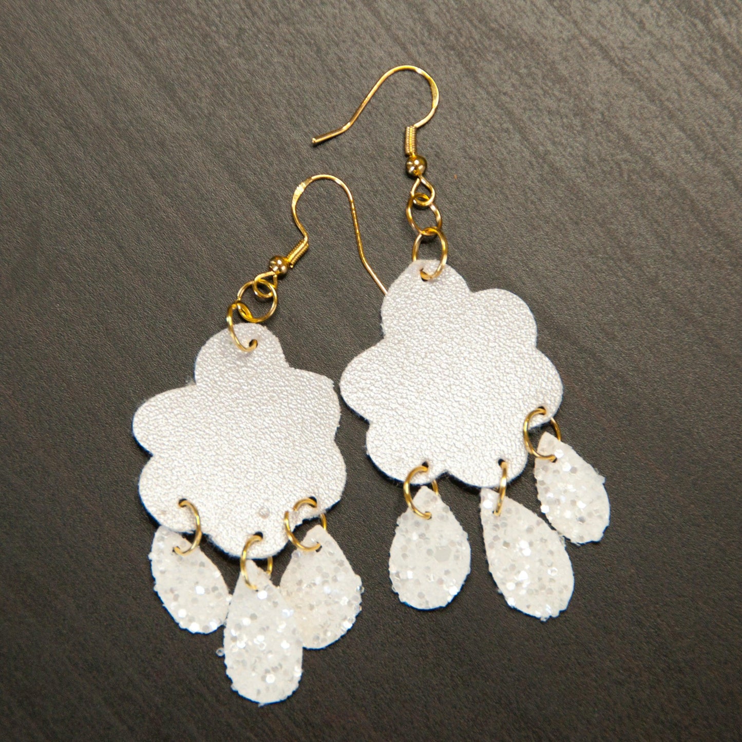 Soft Gold Rain Earrings