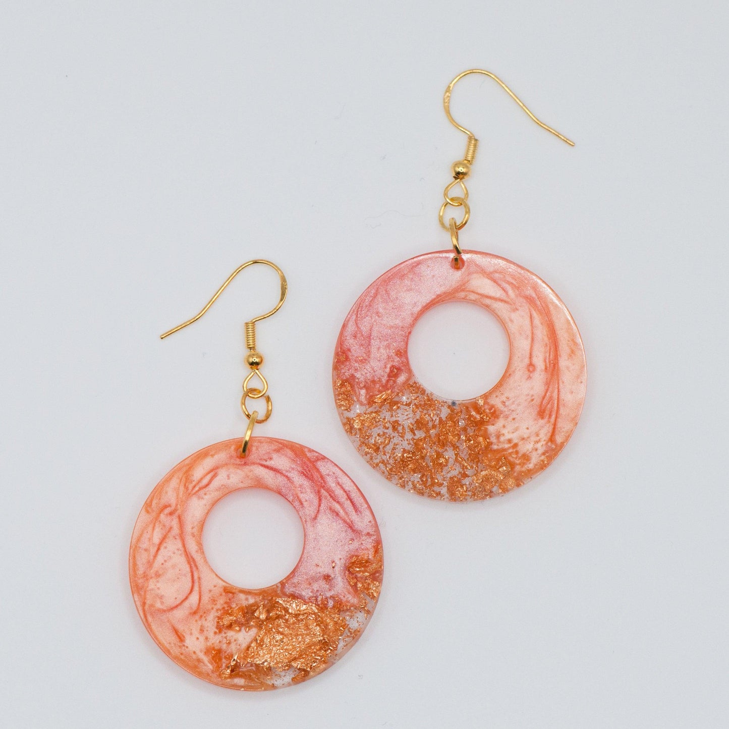 Fun Fall Circle Cutout Earrings